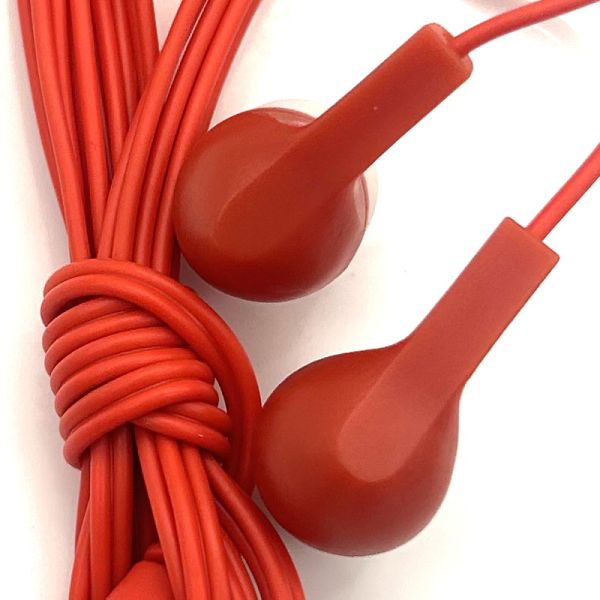 Headphone Clear Sound Wired Earphones In-Ear 3.5mm Stereo Headset with Mic Wired No Memory Card Support