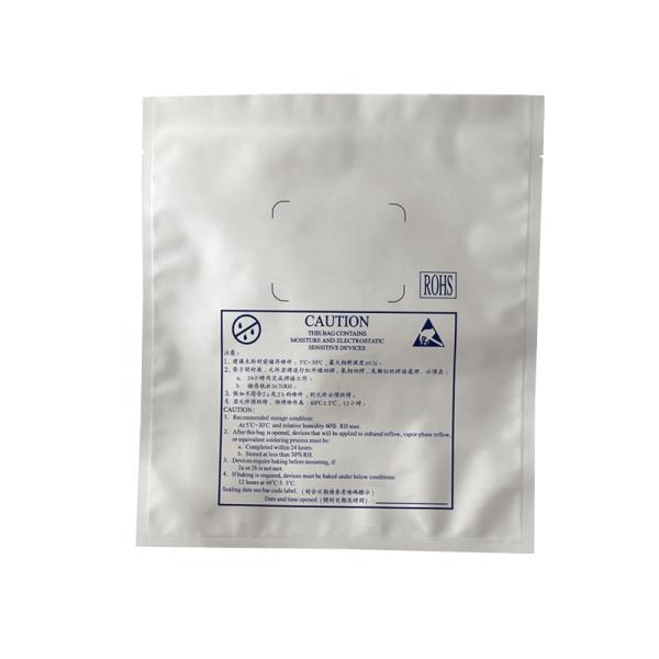 Barrière d'humidité ESD Sac en plastique en papier d'aluminium pour la solution de stockage des appareils électroniques