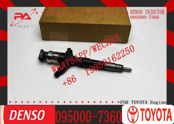 Inyector de unidad de combustible de venta en caliente 095000 7360 095000 7360 Inyector de tren común 095000-7360 para Toyota