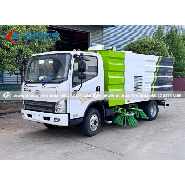 FAW RHD 5.5m³ Road Sweeper Truck – Right-Hand Drive Vacuum Sweeper with Dual-Engine Power & Intelligent Control