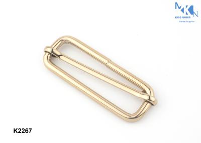 50mm Inner Brass Center Bar Buckle , OEM Or ODM 2 Inch Center Bar Buckle