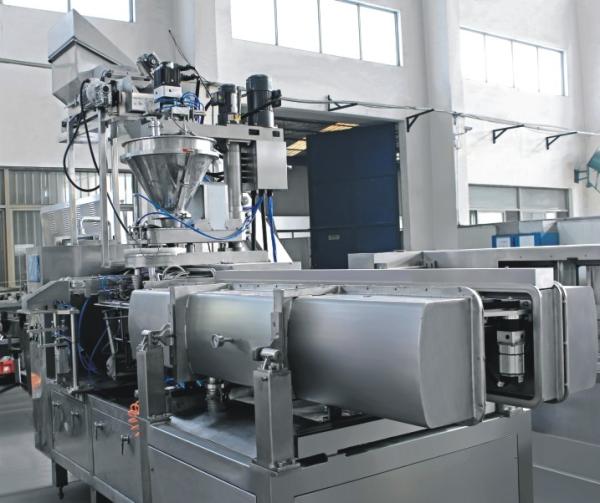 Weight 3800kg Vacuum Bag Packing Machine With 3 Side Seal / 4 Side Seal / Wide Bottom Seal