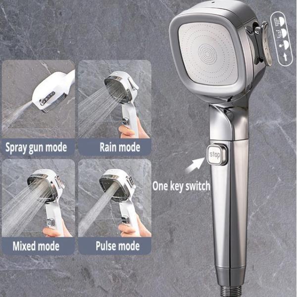 Bathroom Wash Lizhen Haw-vic- Sifang Four Stage Household Booster Filter Handheld Shower