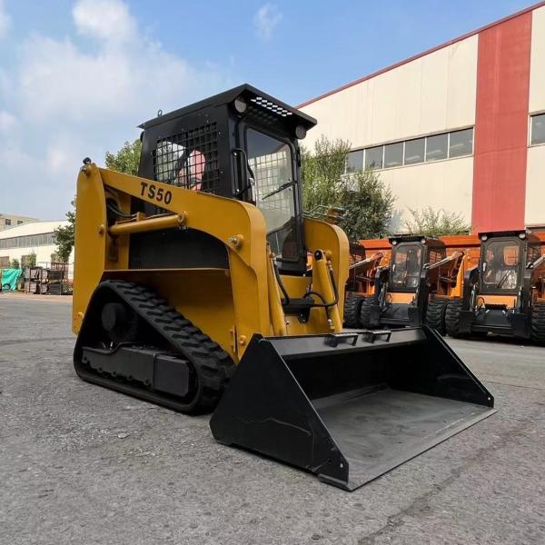 1000KG Capacity Skid Steer Loader TS65 55KW 75HP Compact Track Loader with EPA Engine