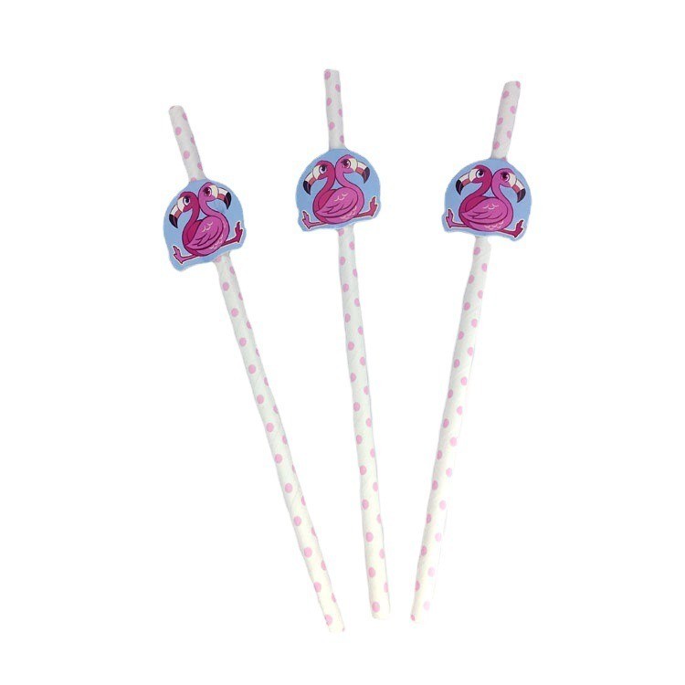 Biodegradable Disposable Straws Creative Drinking Paper Straw for Juice Milk and Beverage