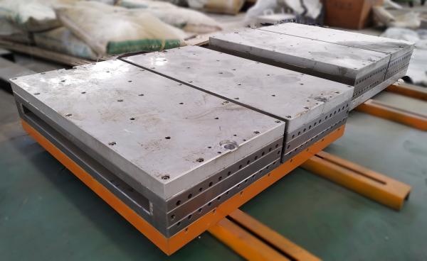 WPC Door Extrusion Production Line , PVC Wood and Plastic Composite Door Panel Making Machine