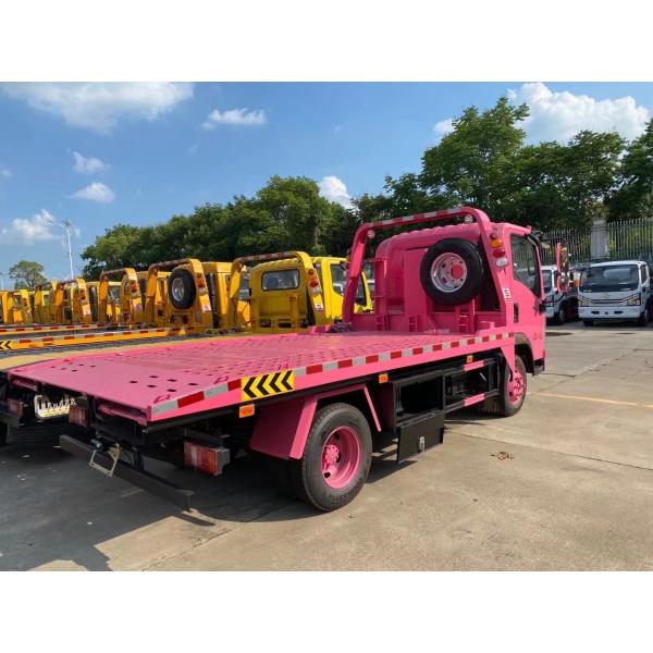 SINOTRUK HOWO 4x2 3-5 tons Flatbed Light Duty Wrecker Tow Truck Road Rescue Recovery Vehicle For Sale