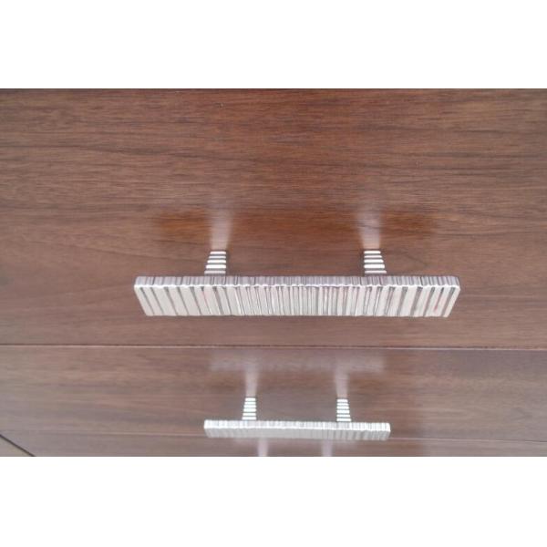 Walnut Modern Hotel Room Dresser 5 Star Wooden Tv Cabinets 30% Sheen