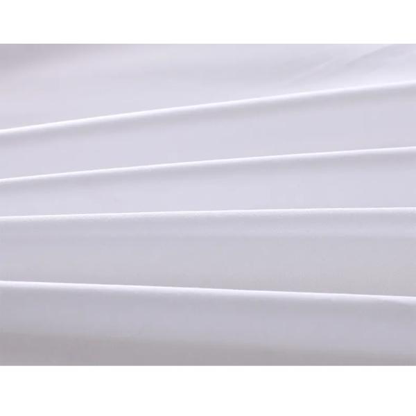 4 шт 60s 300tc 100% хлопчатобумажной белой атласной постельной уборкой для роскошного 5-звездочного отеля