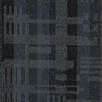Commercial Office Floor Carpet Tiles / Patterned Carpet Squares 3 - 4 Mm Pile Height
