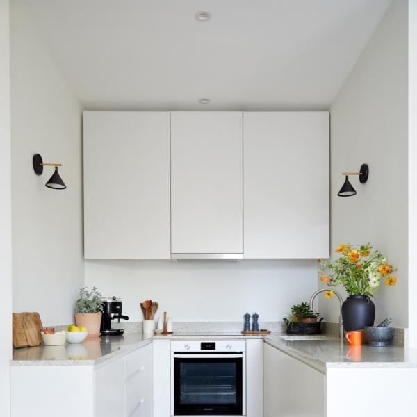 Hot Selling Modern Style Kitchen Cabinets White Simple Kitchen Cabinets Design