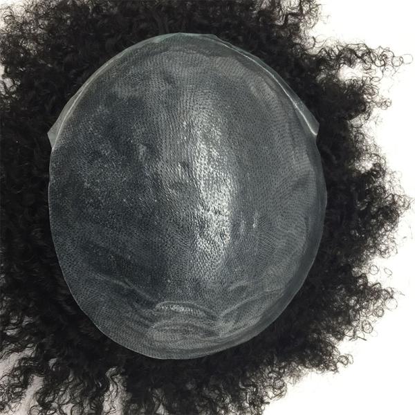 Upgrade Your Appearance with Our 100% Human Hair Men's Short Hair Toupee Lace PU Base