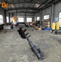 Mini Excavator Crawler Digger Auger Accessories Spiral Drill For Construction