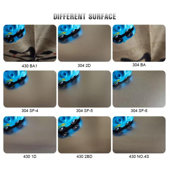 AISI 301 stainless steel fo foil thin Thickness NO 4 Satin Finish Cold Rolled Stainless Steel Sheet Spring Steel