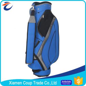 Softback Type Nylon Sports Bag Blue Golf Shoulder Strap Parts Hood Bags
