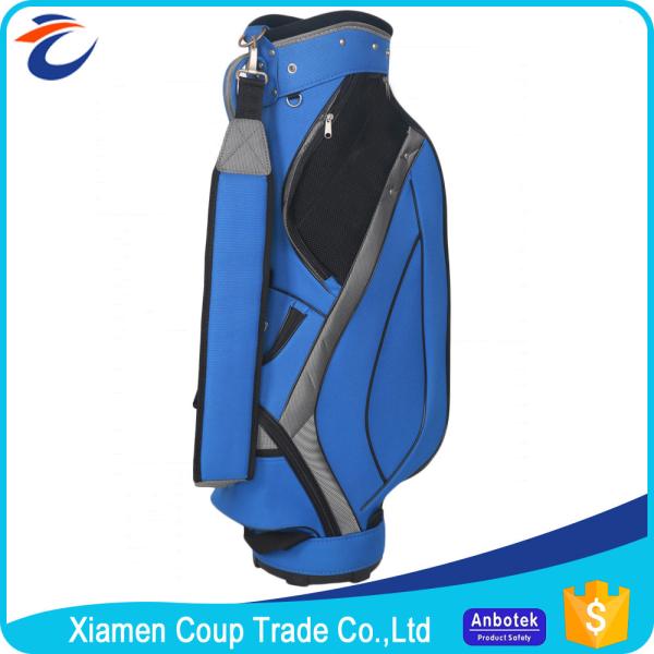 O tipo alça azul de Softback do golfe do saco de nylon dos esportes parte sacos da capa