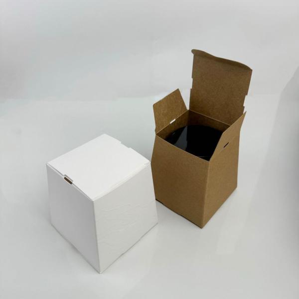 Emballage en papier ondulé en tube de carton Emballage de bougies