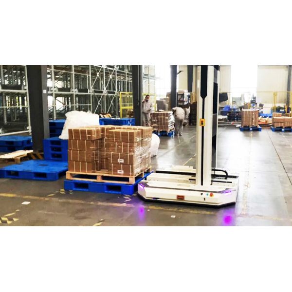 VFR,VNA Fork-Type AMR,Very Narrow Aisle Fork-Type Autonomous Mobile Robot,Warehouse Automation And Logistics Industry Automatically Organize And Stack Pallets Handling Robot