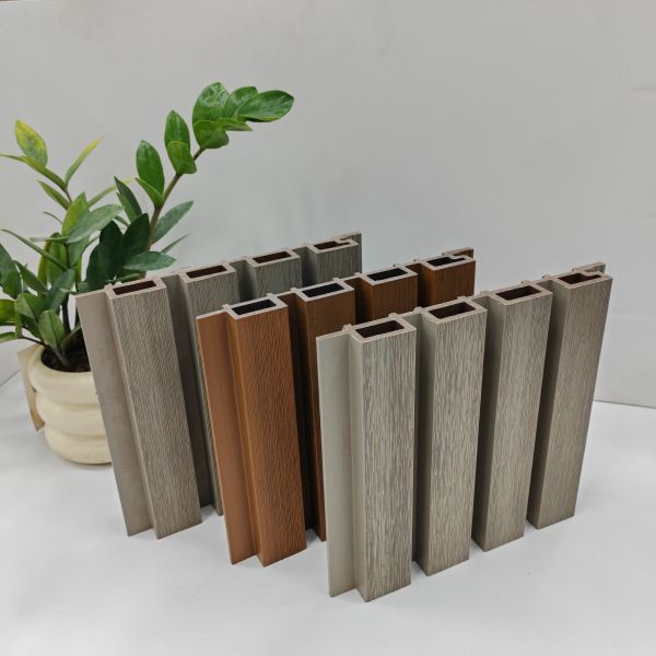 WPC Modern Geometric Pattern Waterproof Exterior Wall Panel Composite Outdoor Cladding 5+ Year Warranty Graphic Solution