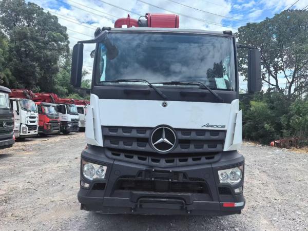SANY 62m pump truck with ultra-low fuel consumption and stable pumping worldwide