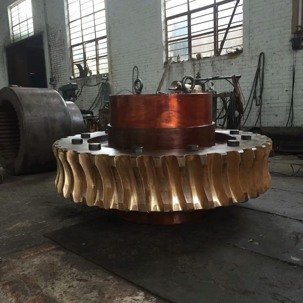 Custom Made OEM Gear Hobbing Worm Shaft and Worm Gear Set for High-Performance Applications