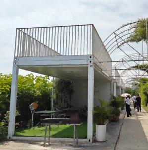 Portable Premade Container House Modular Design For Team Building Areas
