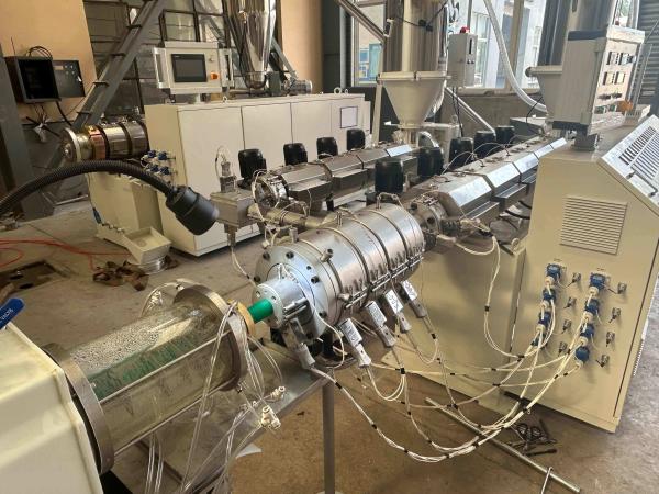 Plastic PPR  Water Pipe Cable Conduit Pipe Extruder Making Machine Tube Extrusion Production Machine Line