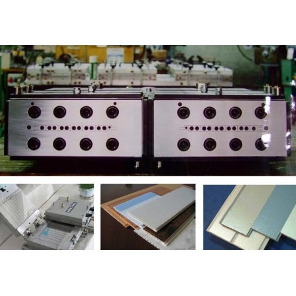 Wall Decoration PVC Wall Panel Making Machine , PVC Ceiling Production Line