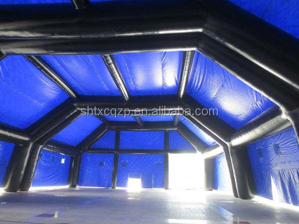 Inflatable Large Size Putdoor Tent  Garage Tent  Outdoor Use Commercial