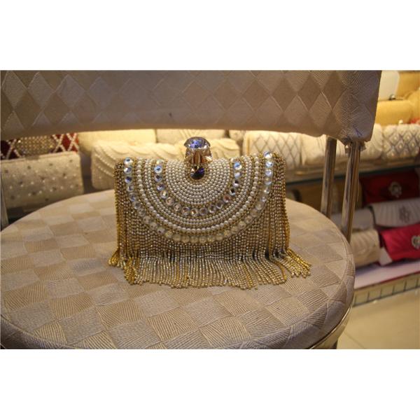 European and American high-grade diamond Wristlet banquet bag ladies banquet princess