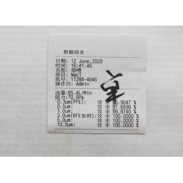 Ткань Нонвовен 175мм Мельтблаун медицинской ранга белая