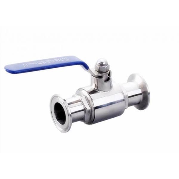 Clamp Ends Sanitary Ball Valves , 2 Inch Ball Valve For Hygienic Industry