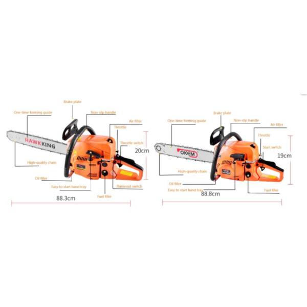 Emergency Rescue Hydraulic Diamond Chain Saw Chain Lubrication