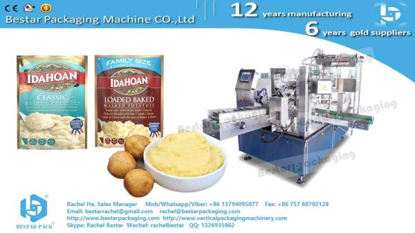 Hummus zipper pouch automatic packaging machine [Bestar] doypack machine