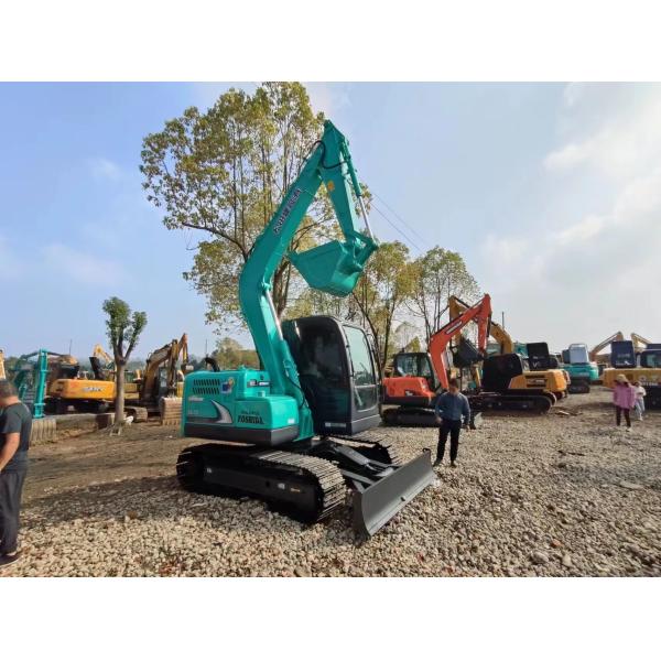 KOBELCO SK75 Crawler Excavator with Energy-saving and Environmentally Friendly Engine