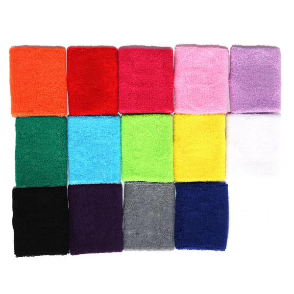 Initial Payment Sport Cotton Wristband Wrist Sweatbands Wrist Support for Tennis