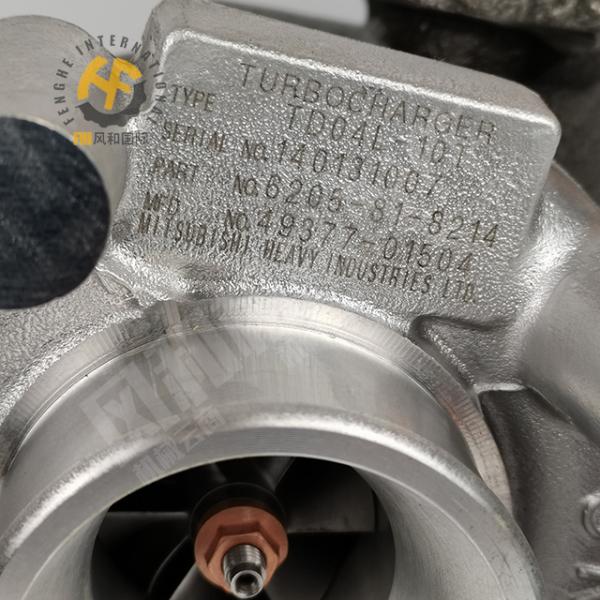Mitsubishi TD04T Diesel Engine Turbocharger 49377-01601 49377-01600