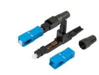 60mm FTTH rápidos conectam o conjunto rápido do conector do Sc Apc dos conectores da fibra