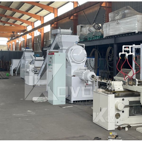 Bar Soap Cutting Machine With Custom Soap Shape 100-3000kg/H Electronic PLC Control