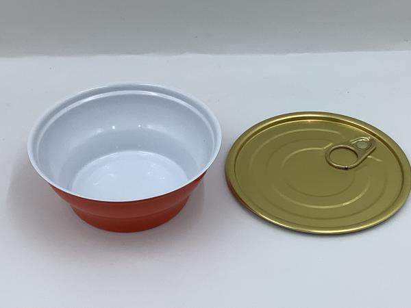 220ml Custom Two Piece Aluminum Bowl 98.9×50mm 401# Caliber Specification