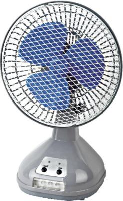 Ventilador de refrigeração de prata e azul do carro de metal recarregável e Standable