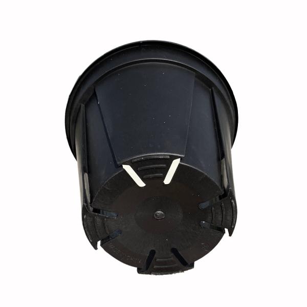 Por mayor 2.5L Negro Jardín plástico de la guardería de galón de la maceta de galón de espesor Bonsai poda hecha de PP / HDPE