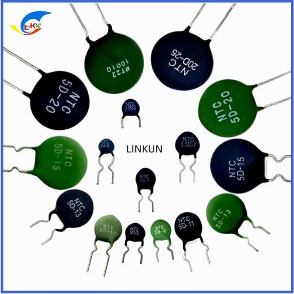 MF72 5D-20 Ohm 7A 20mm Inrush Current Suppression NTC Thermistor For High Power Supply Equipment