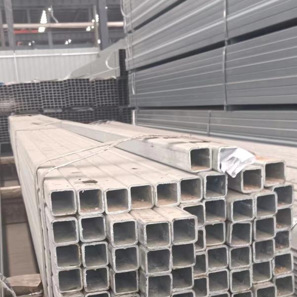 Premium Customized Square Tube Galvanized Steel Exquisite Blooming Pattern Square Pipe Galvanized