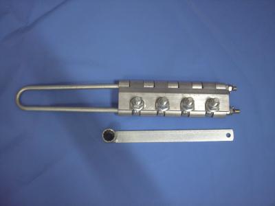 As ferramentas que do cabo de fibra ótica 16KN aparafusou o tipo aperto de cabo de OPGW vêm avante braçadeira para 11-15mm