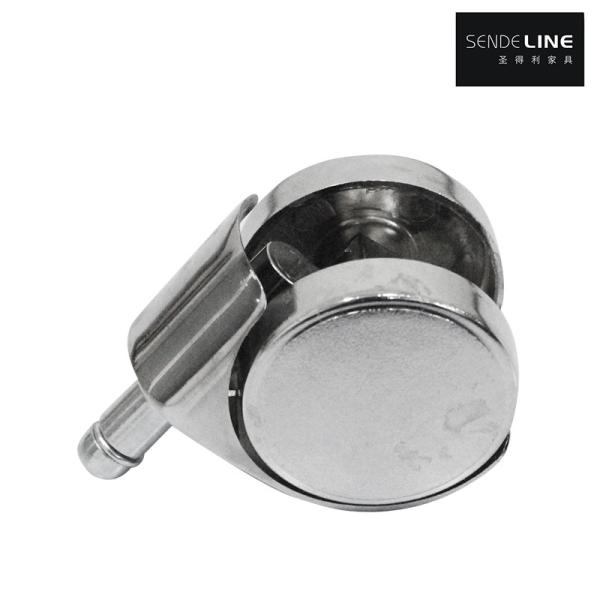 Alta qualidade 2 polegadas de liga Polished cadeira de escritório Casters carro médico substituição de roda