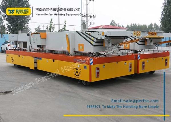 O trole do Shunter de 200 Ton Die Transfer Cart Cement motorizou o transportador pesado