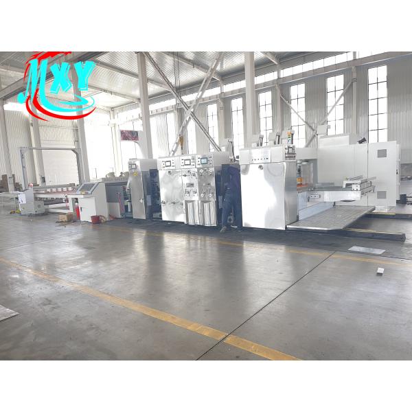 PLC Control Auto Box Making Machine Easy Operation