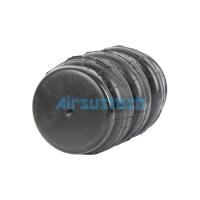 3B2300 AIRSUSTECH Triple Convoluted Air Spring 1/2-14NPT Port Size for Truck Air Bag