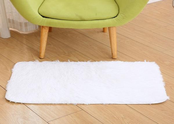 61x91cm polyester fibers  blue  color floor carpet long hair shaggy  soft  fur rugs